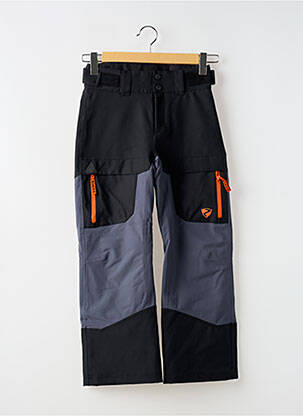 Pantalon drept buzunare negru ZIENER copil
