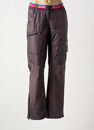 Pantalon slim talie elastică gri ZIENER femeie