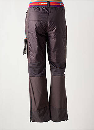 Pantalon slim talie elastică gri ZIENER femeie