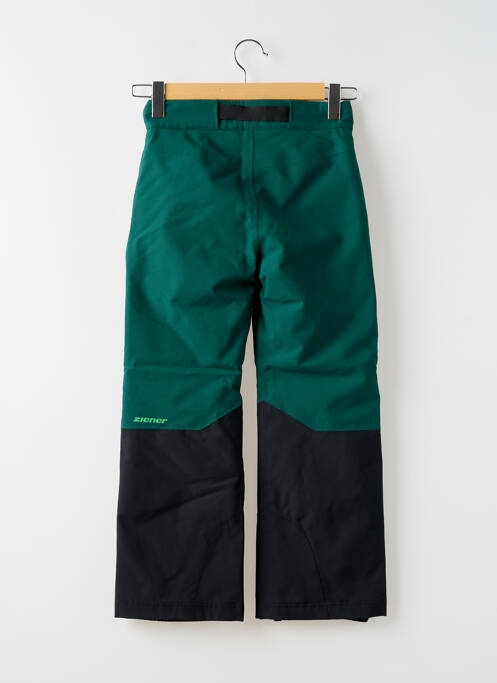 Pantalon drept verde ZIENER copil