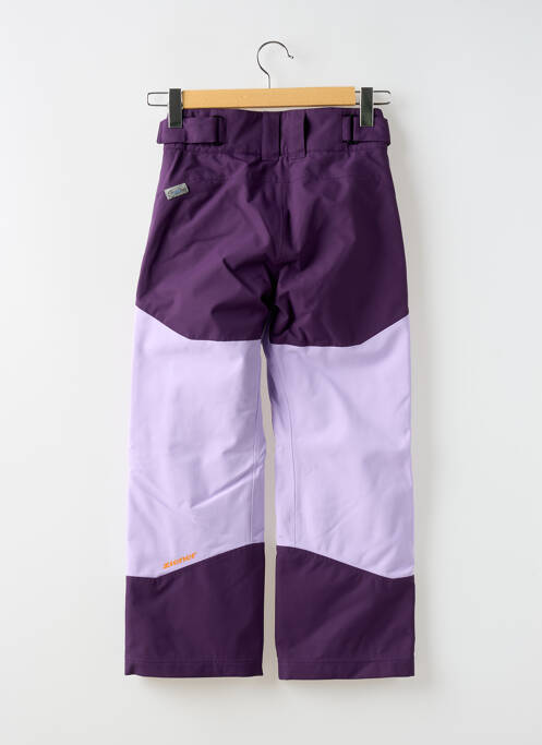 Pantalon drept violet ZIENER fată