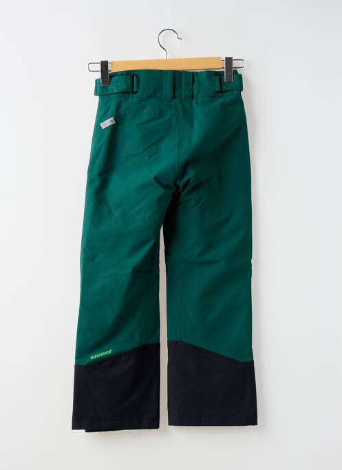 Pantalon drept verde ZIENER copil