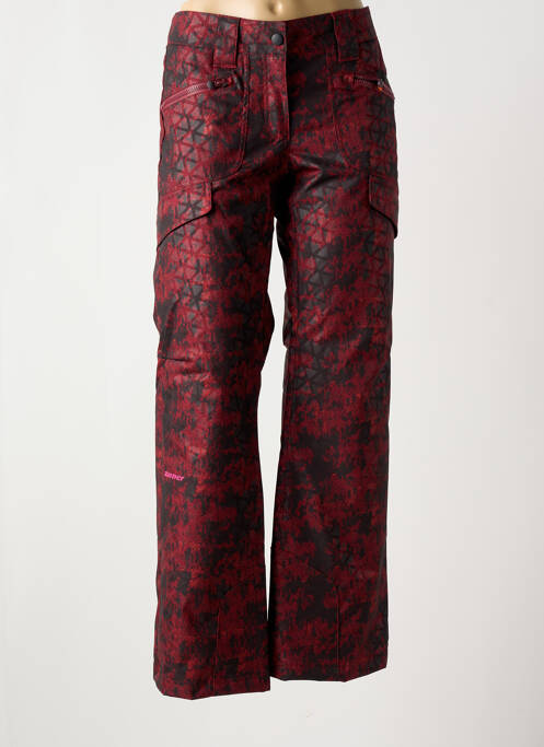 Pantalon evazat roșu ZIENER femeie