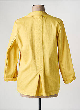 Sacou buzunare galben APRIL VINTAGE femeie