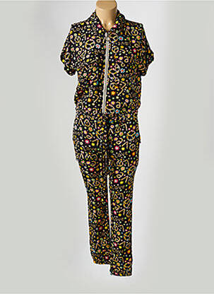 Salopetă-pantalon negru APRIL VINTAGE femeie