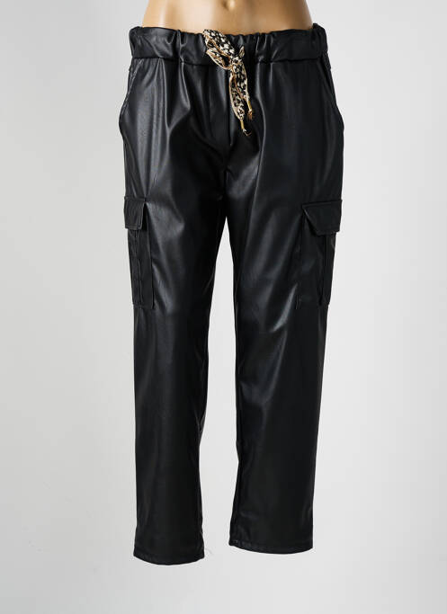 Pantalon cargo negru APRIL VINTAGE femeie