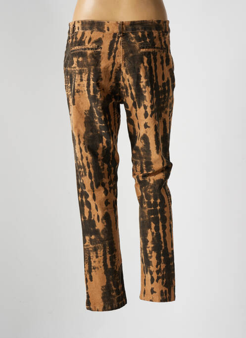 Pantalon chino maro LUK AP femeie