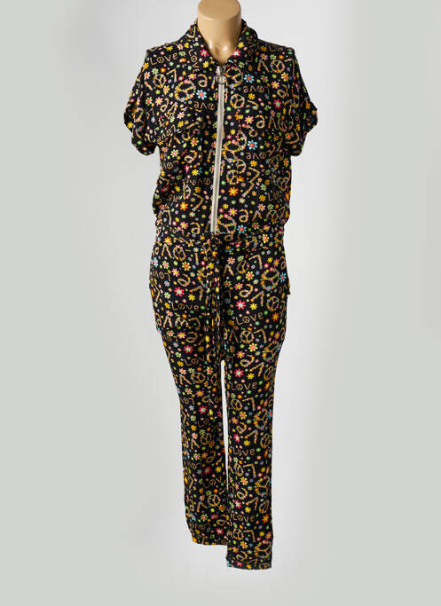 Salopetă-pantalon negru APRIL VINTAGE femeie