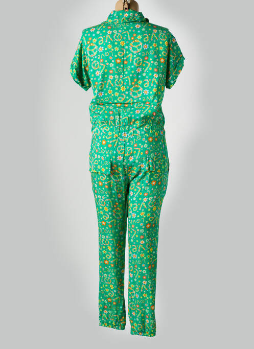 Salopetă-pantalon verde APRIL VINTAGE femeie