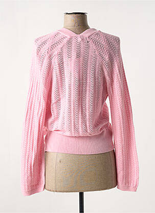 Cardigan petrecut elasticitate roz BLUTSGESCHWISTER femeie