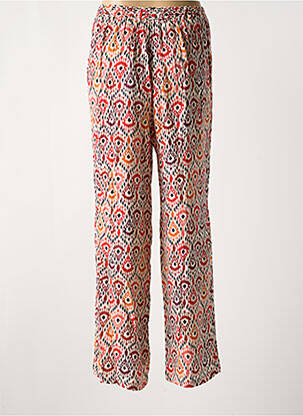 Pantalon larg țesătură crep roșu ONLY femeie