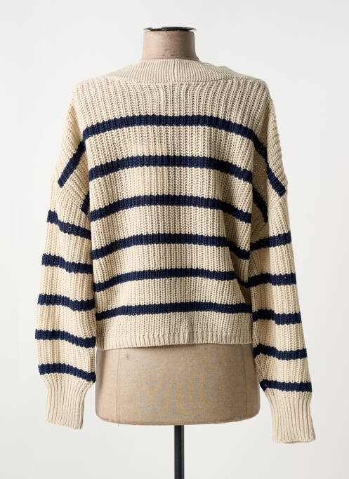 Vestă cu mâneci lungi bej ONLY femeie