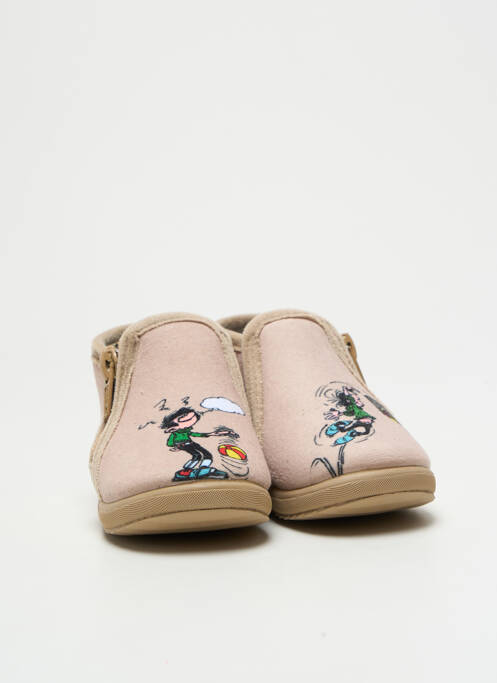 Papuci/Pantofi de casă bej LA MAISON DE L'ESPADRILLE băiat