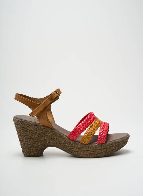 Sandale/Pantofi decupați maro ARIMA femeie