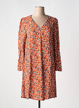 Rochie scurtă portocaliu ÉTYMOLOGIE femeie