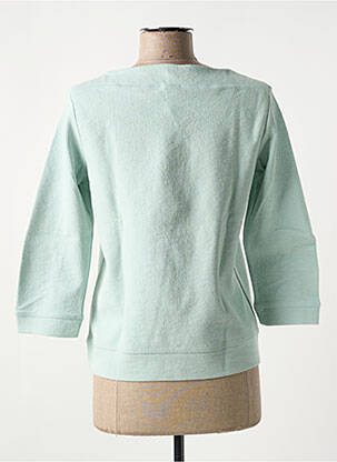 Hanorac elasticitate mâneci 3/4 verde TOM TAILOR femeie