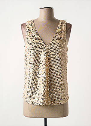 Top auriu LES P'TITES BOMBES femeie