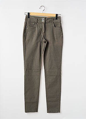 Blugi cu croială slim verde CECIL femeie