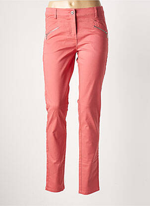 Blugi cu croială slim portocaliu BRANDTEX femeie