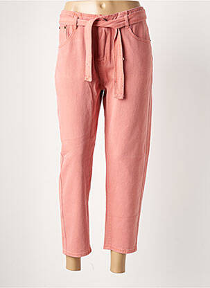 Blugi cu croială dreaptă portocaliu MOLLY BRACKEN femeie