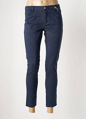 Pantalon 7/8 albastru F.A.M. femeie