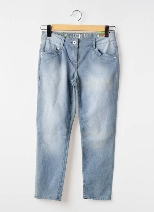 Blugi cu croială slim albastru CECIL femeie