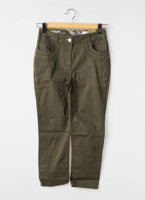 Pantalon trei sferturi verde CECIL femeie