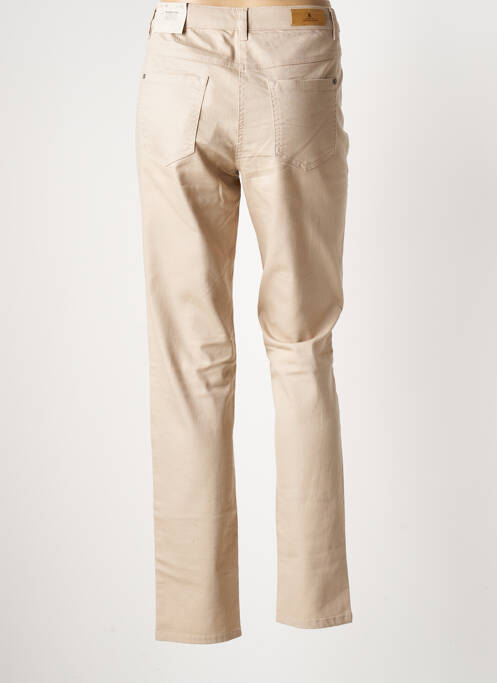 Blugi cu croială slim elasticitate mărime normală bej BRANDTEX femme