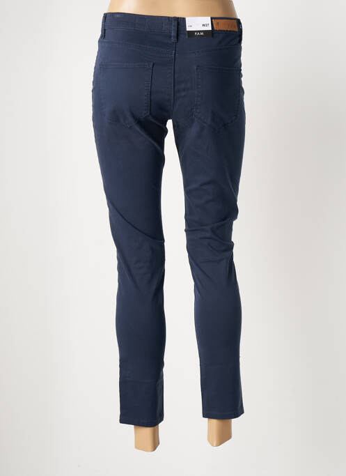 Pantalon 7/8 albastru F.A.M. femeie