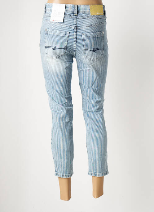 Blugi cu croială slim elasticitate talie înaltă albastru STREET ONE femme