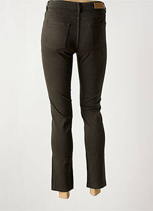 Pantalon slim conic verde MEXX femeie