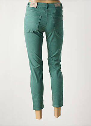 Pantalon slim buzunare verde COPENHAGEN femeie