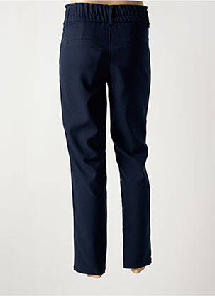 Pantalon drept talie elastică albastru STREET ONE femeie