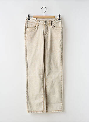 Pantalon drept bej TOM TAILOR femeie