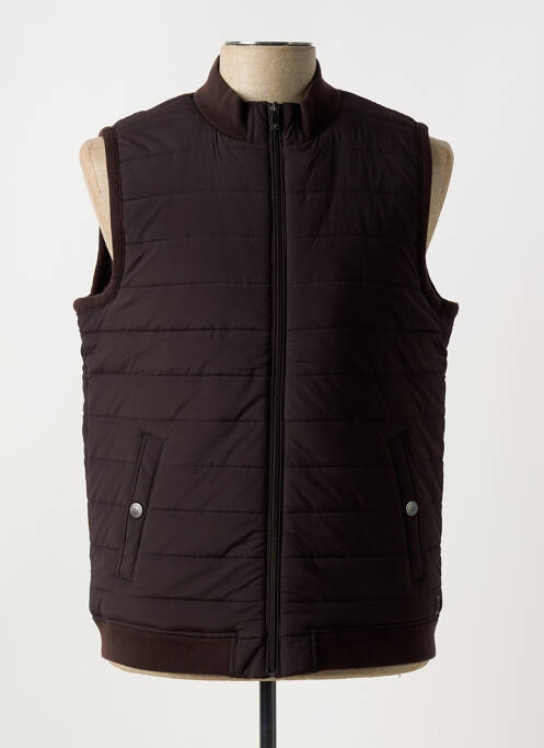 Geacă matlasată maro CAMBRIDGE bărbat