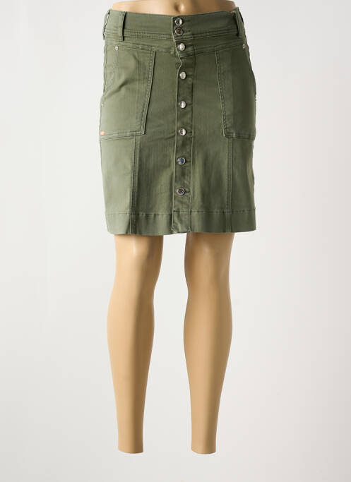 Fustă scurtă verde STREET ONE femeie