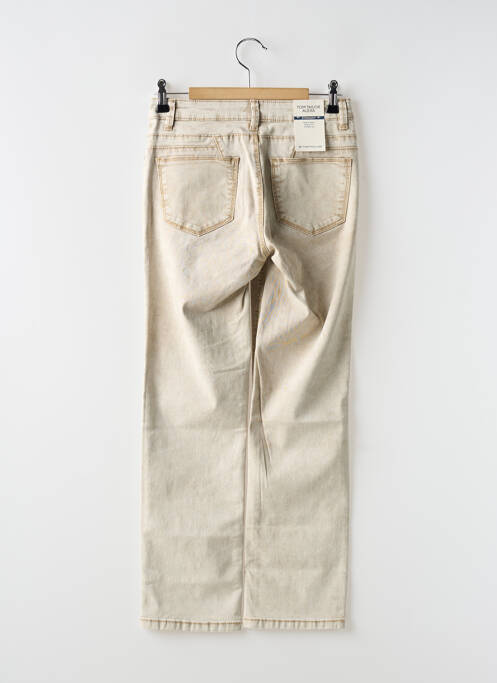 Pantalon drept bej TOM TAILOR femeie