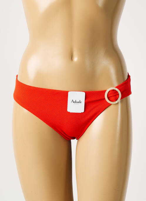 Chiloți de baie portocaliu AUBADE femeie