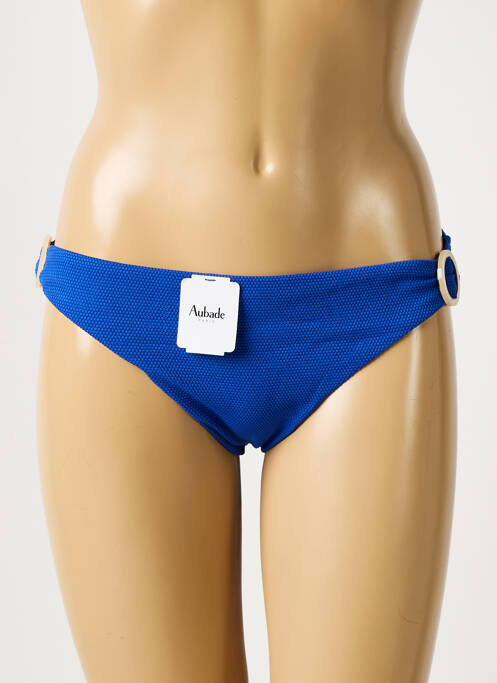 Chiloți de baie albastru AUBADE femeie