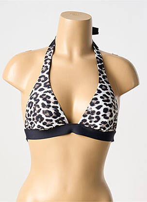 Sutien de costum de baie elasticitate top triunghiuri negru AUBADE femeie