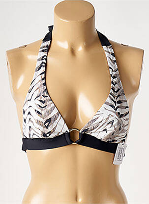 Sutien de costum de baie elasticitate top triunghiuri negru AUBADE femeie
