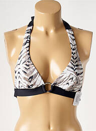 Sutien de costum de baie elasticitate top triunghiuri negru AUBADE femeie