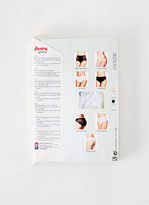 Shorty elasticitate alb JANIRA femeie
