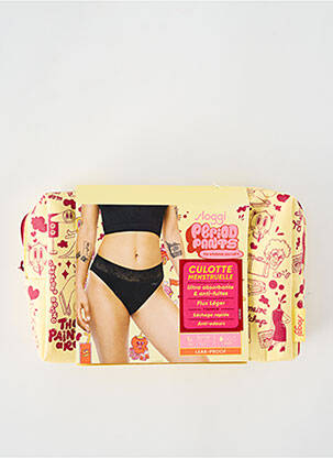 Chiloți-menstruali elasticitate negru SLOGGI femeie