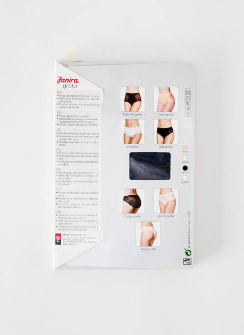 Chilot negru JANIRA femeie