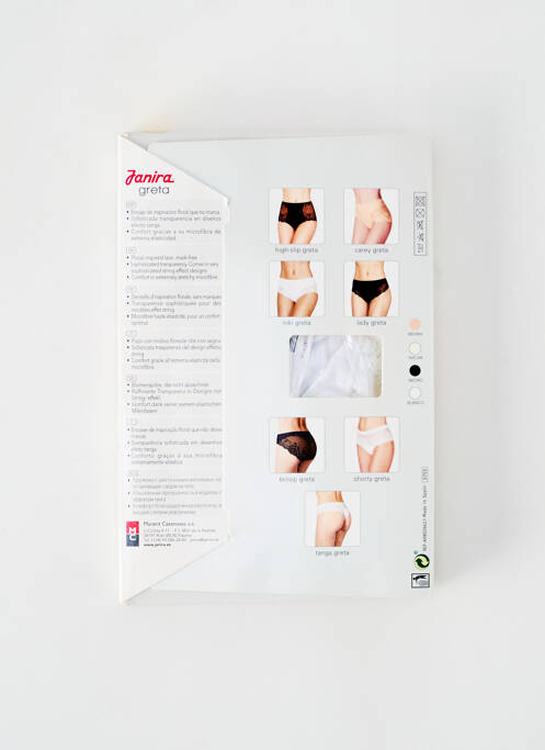 Shorty alb JANIRA femeie