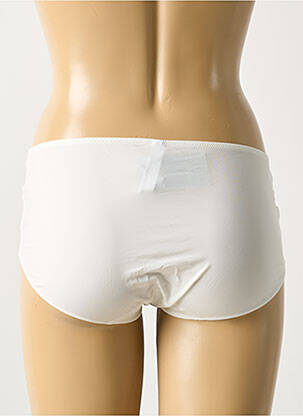 Shorty efect material satinat bej MARIE JO femeie