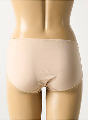 Shorty efect material satinat culoare piersică MARIE JO femeie