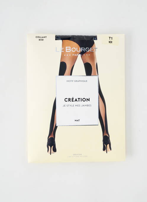 Colanți negru LE BOURGET femeie