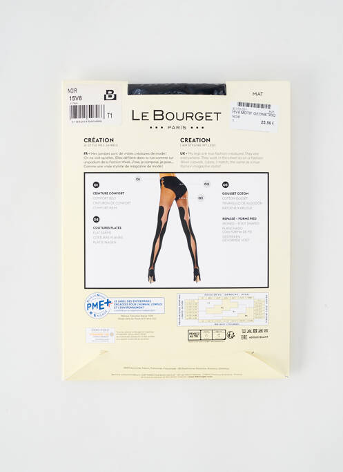 Colanți negru LE BOURGET femeie